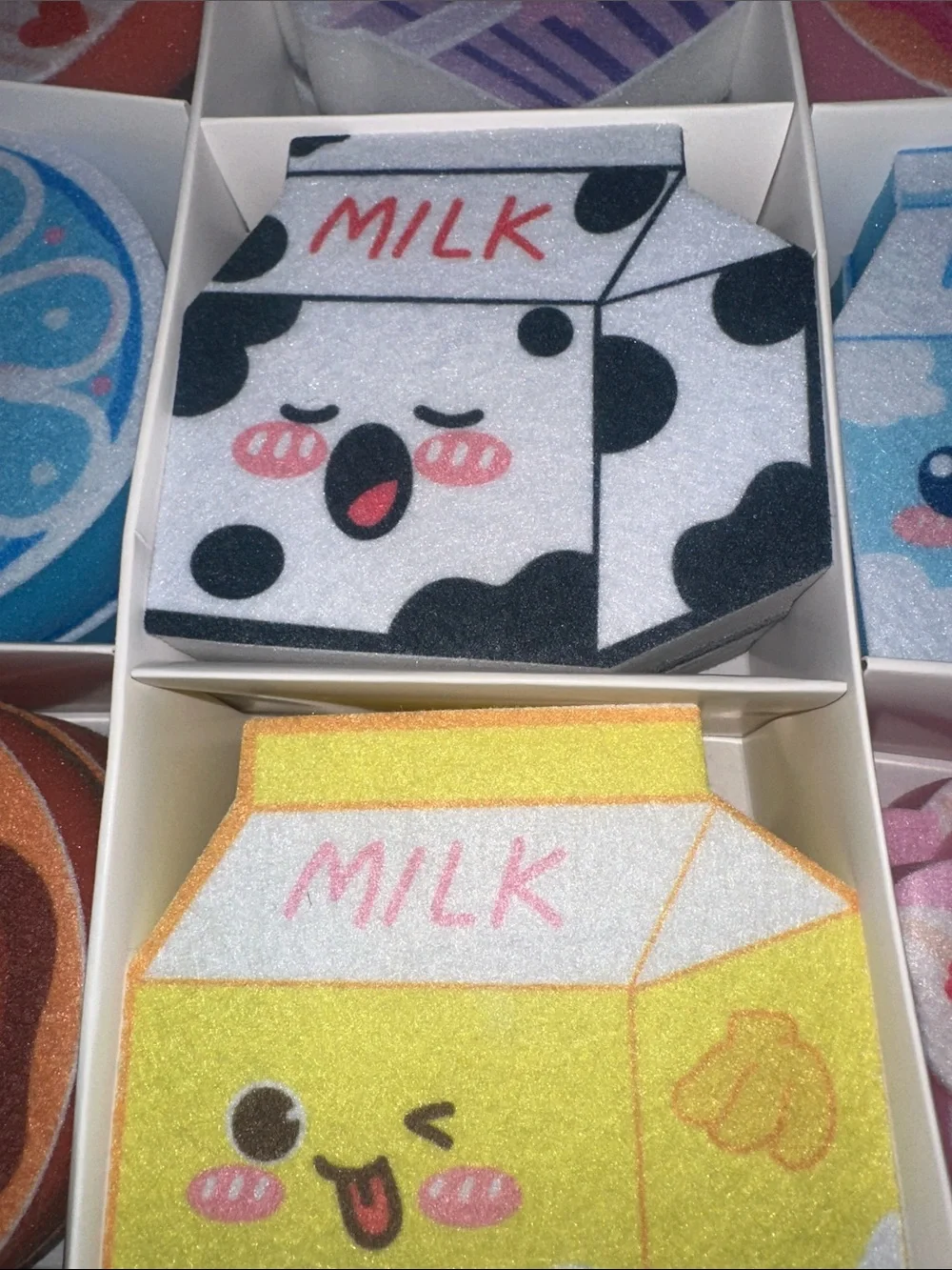 Cute Kitchen Sponges - 18 Pack Pink Box